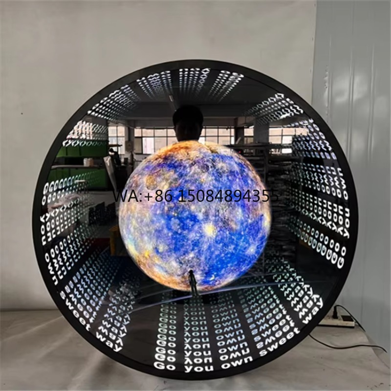 Decorative Mirror - 맞춤형 LED 3D 아크릴 네온 인피니티