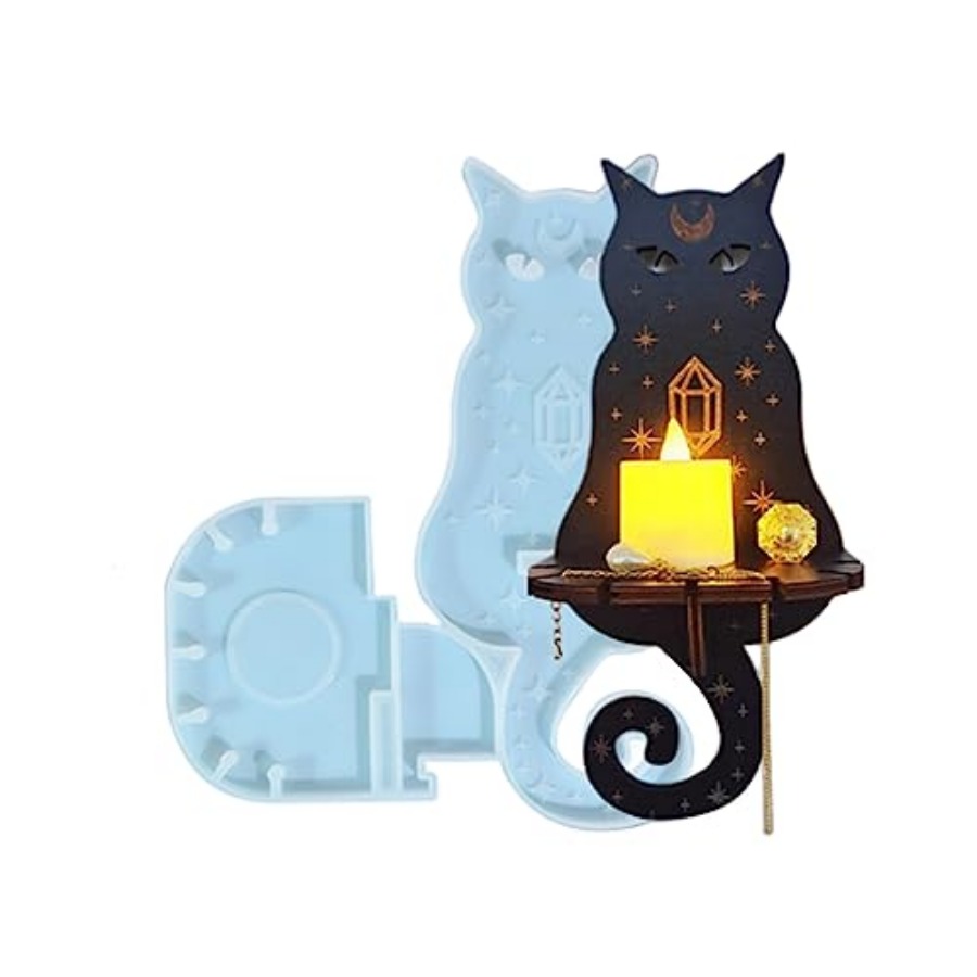 레진 몰드 실리콘, 벽걸이 양초 홀더 제작용 실리콘 몰 - Candle Holder Decor 리뷰 및 가격