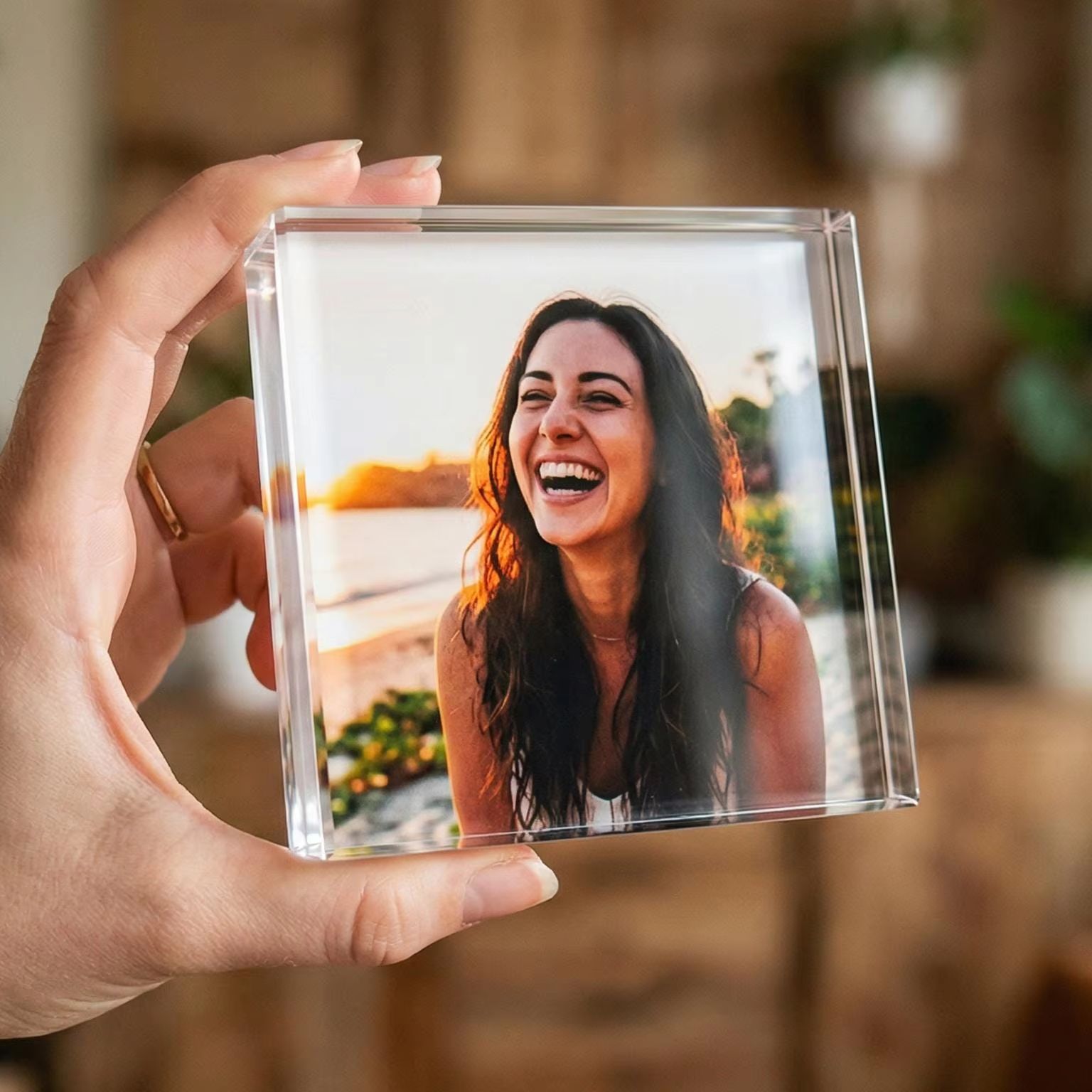맞춤형 우정 사진 블록, 맞춤 제작된 자매 아크릴 사진 - Picture Frame 리뷰 및 가격