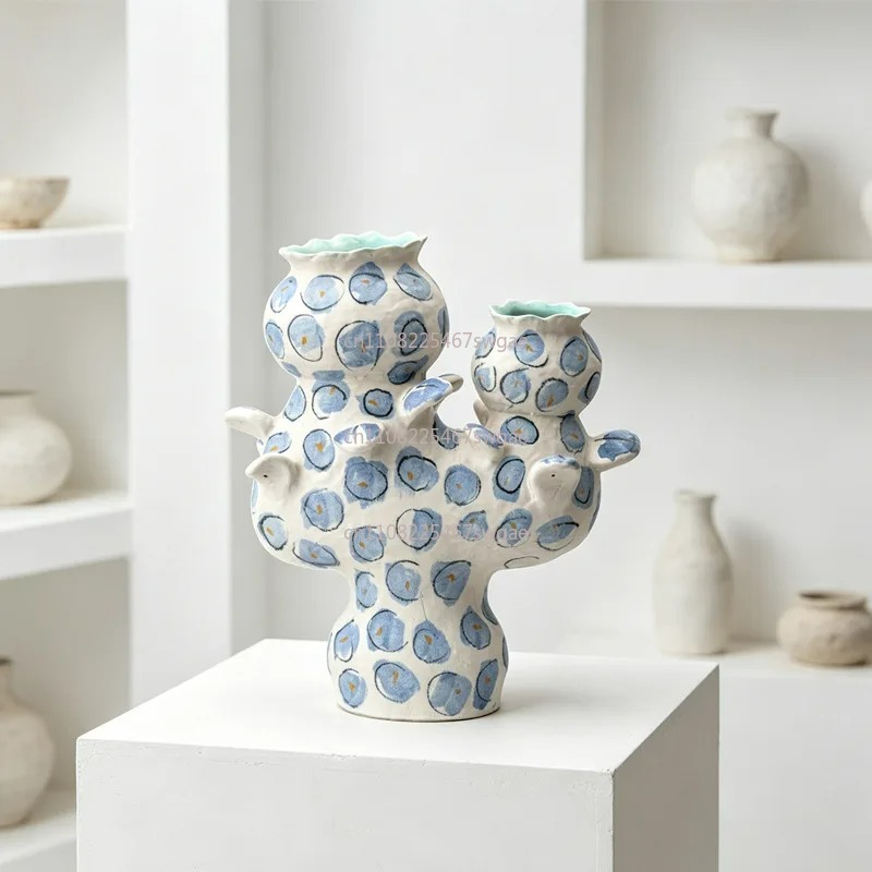 화병 홈 데코레이션 창의적인 예술 세라믹 병 화분 도자 - Vase Decor 리뷰 및 가격