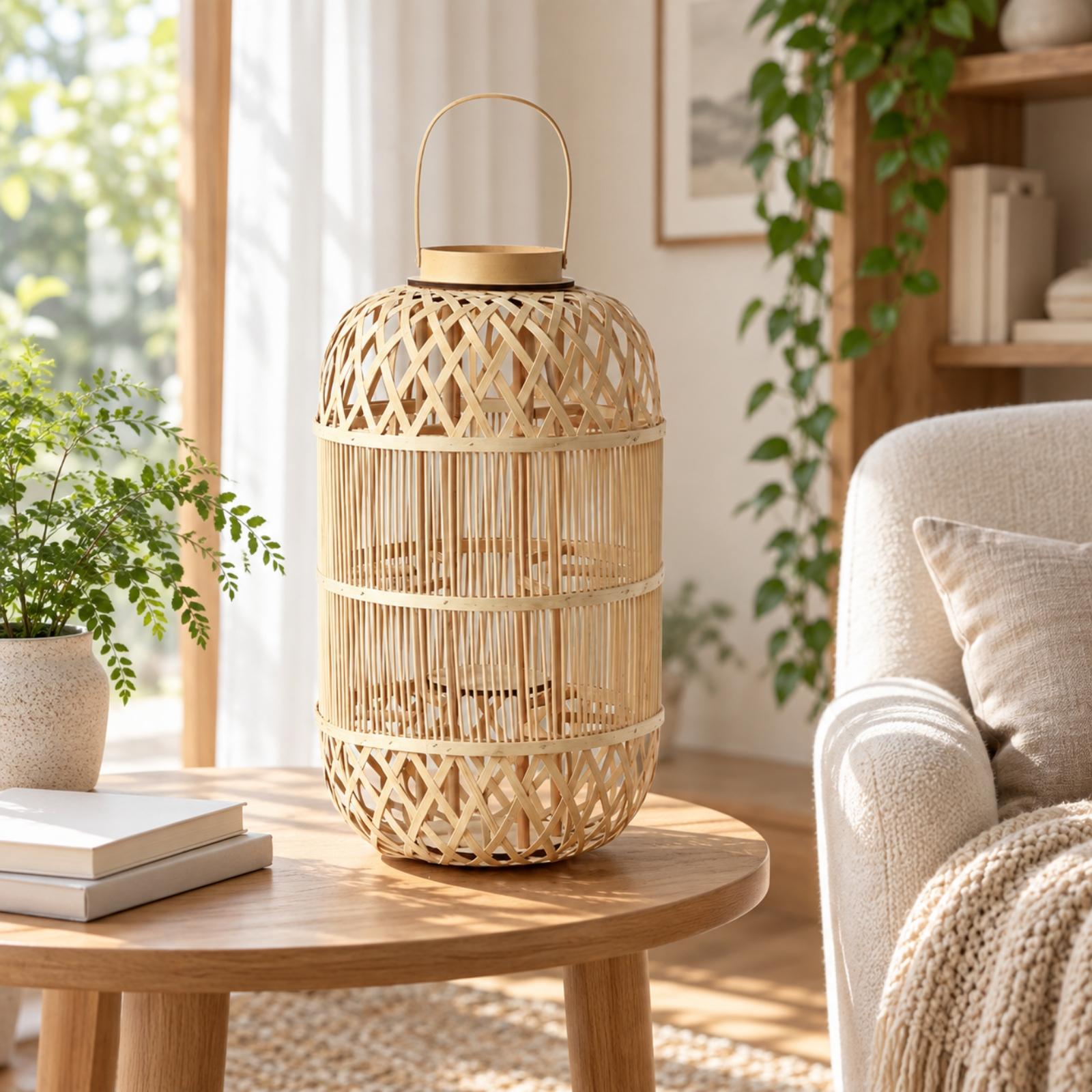 야외 정원 테이블에 놓을 수 있는 장식용 대나무 캔들  - Candle Holder Decor 리뷰 및 가격