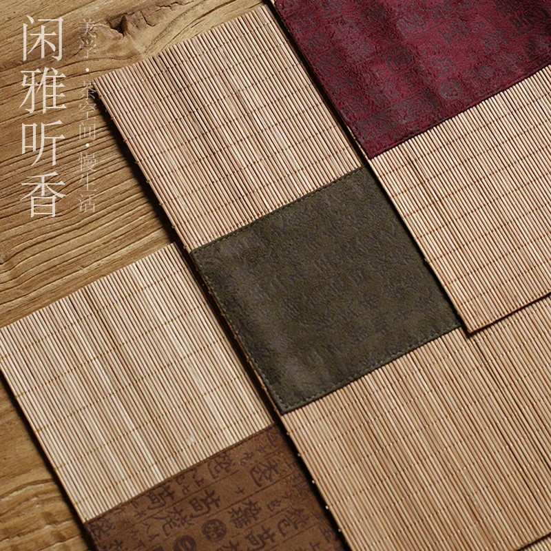 직물 소재의 대나무 티 매트, 린넨 소재의 젠 스타일  - Table Runner 리뷰 및 가격