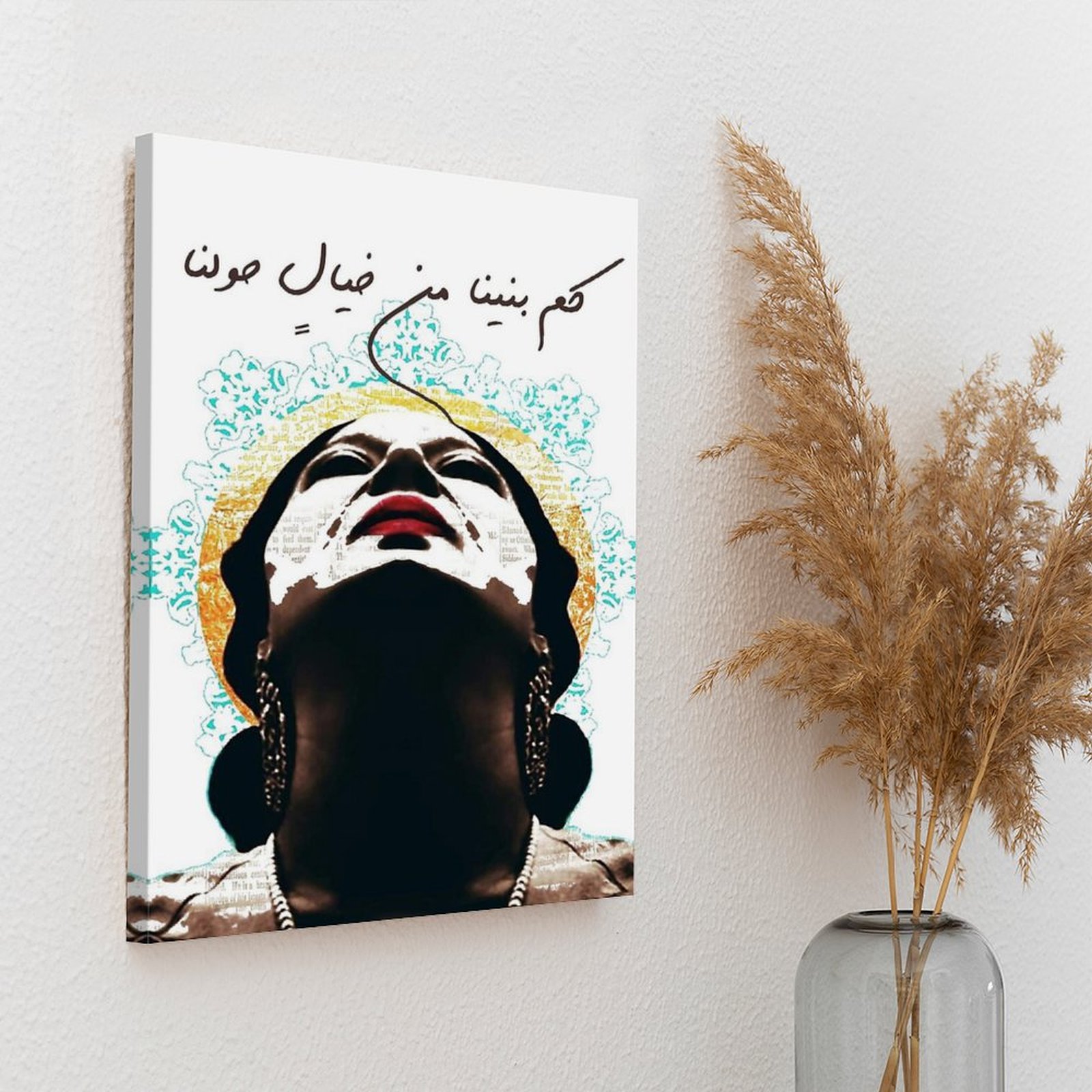 Umm Kulthum 캔버스 회화 포스터 이집트 레트로 - Picture Frame 리뷰 및 가격