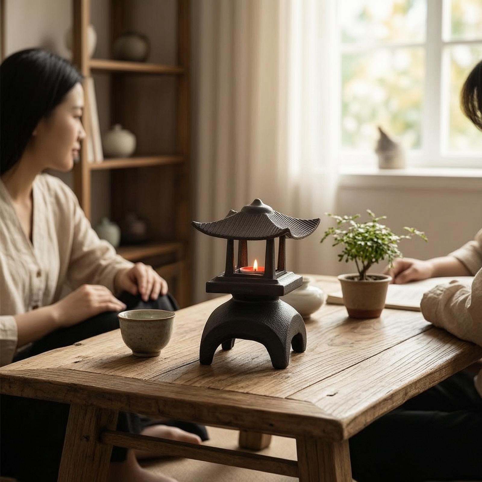 주철 랜턴 테이블탑 캔들 홀더 빈티지 장식 랜턴 독서  - Candle Holder Decor 리뷰 및 가격