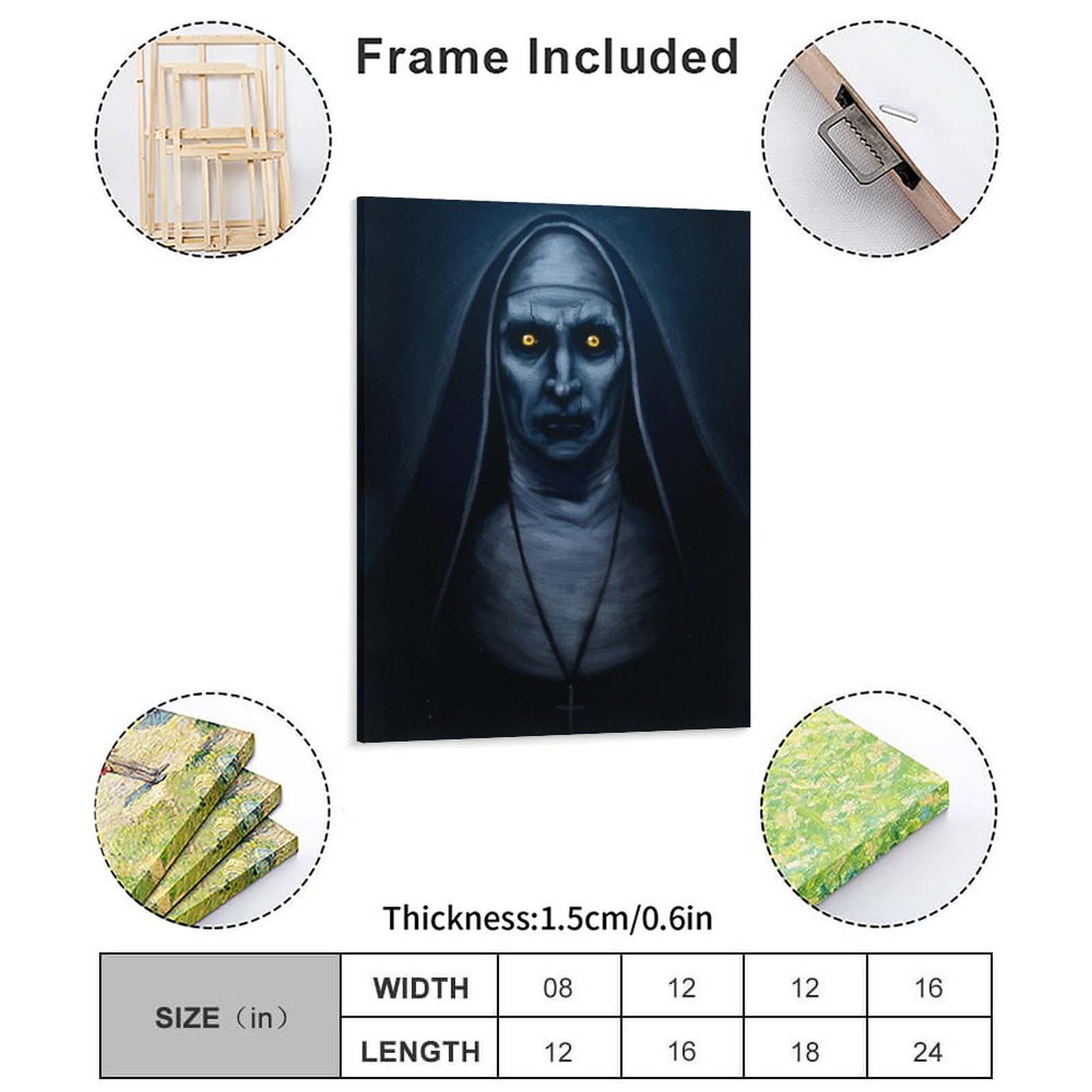 THE conjuring THE nun Annabell - Picture Frame 리뷰 및 가격