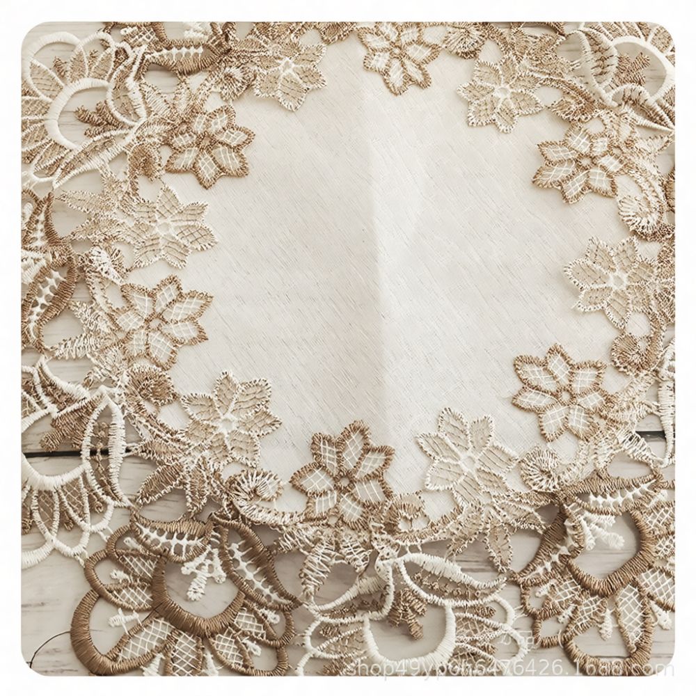 고품질의 물에 잘 녹는 레이스 소재 테이블 매트, 폴리 - Table Runner 리뷰 및 가격