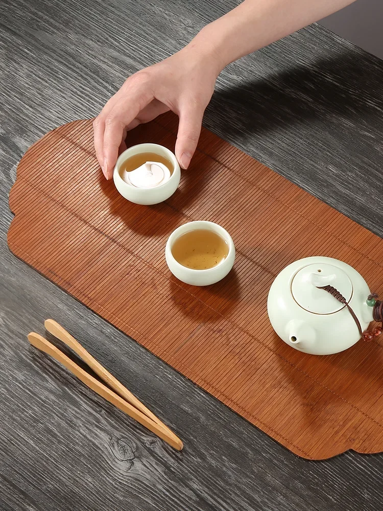 대나무 차 좌석 양면 절연 플레이스 매트 테이블 러너  - Table Runner 리뷰 및 가격